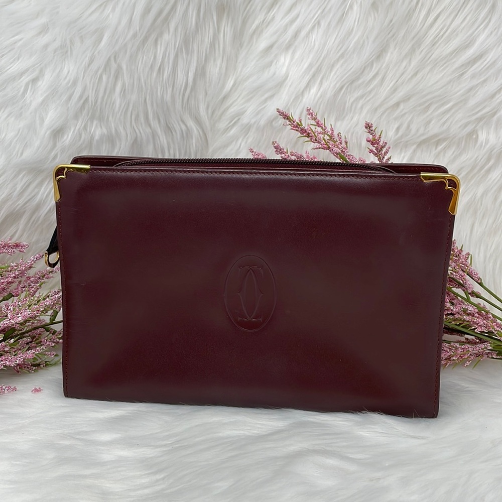 Authentic Cartier Clutch